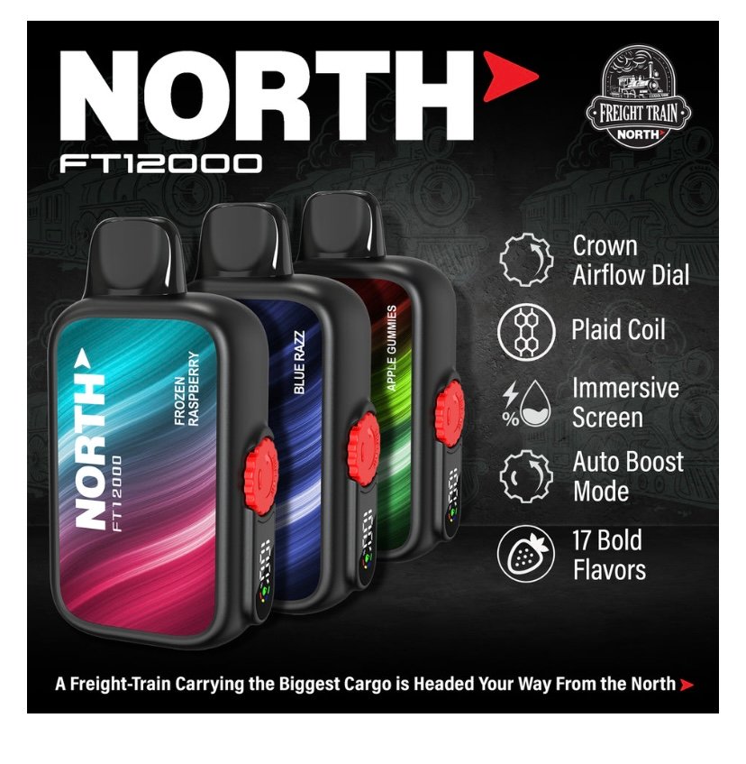 North FT12000 Disposable Vape | 12000 Puffs - Image 3