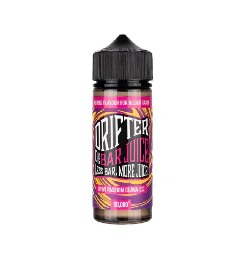 Kiwi Passion & Guava Ice 100ml (50/50) Shortfill E-Liquid by Drifter