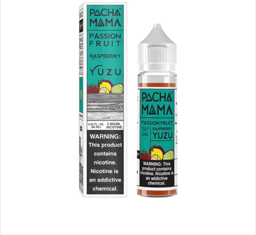 Passion Fruit Raspberry Yuzu by Pachamama 60ml - Image 2