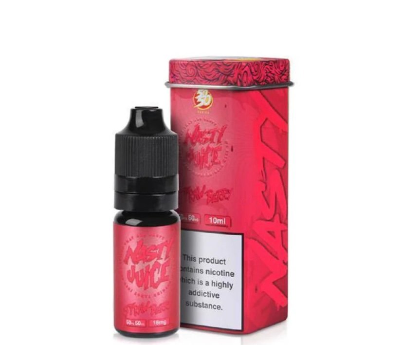 Nasty Juice 10ml E-Liquid - Trap Queen - Strawberry 50/50