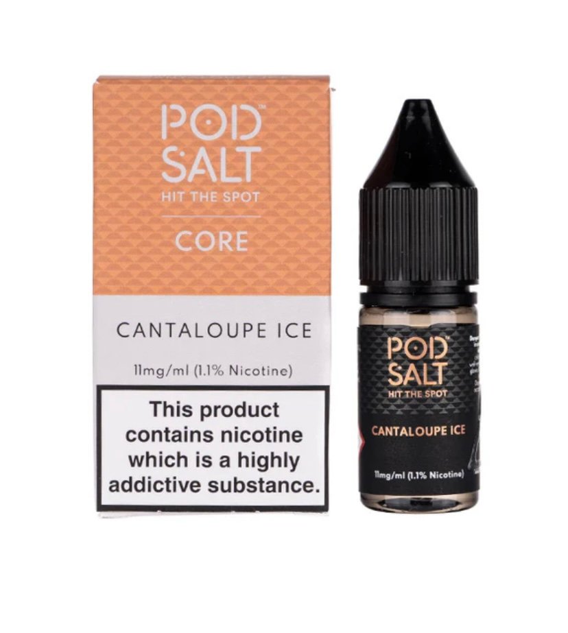 Cantaloupe Ice Nic Salt E-Liquid by Pod Salt