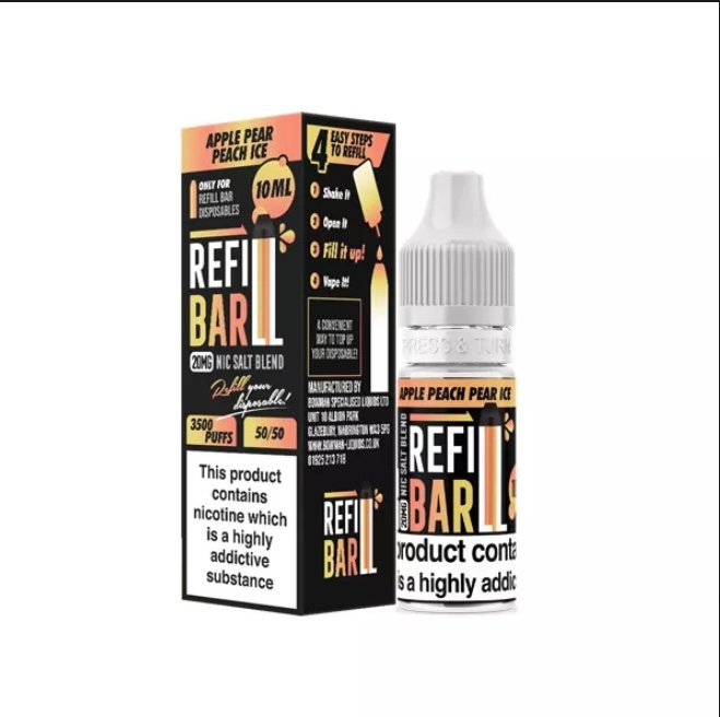 20mg Refill Bar Salts 10ml Nic Salts (50VG/50PG)