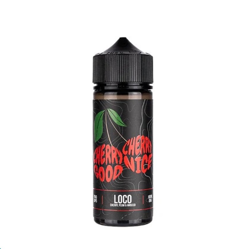 Loco Cherry Good Cherry 100ml Shortfill E-Liquid by Wick Liquor