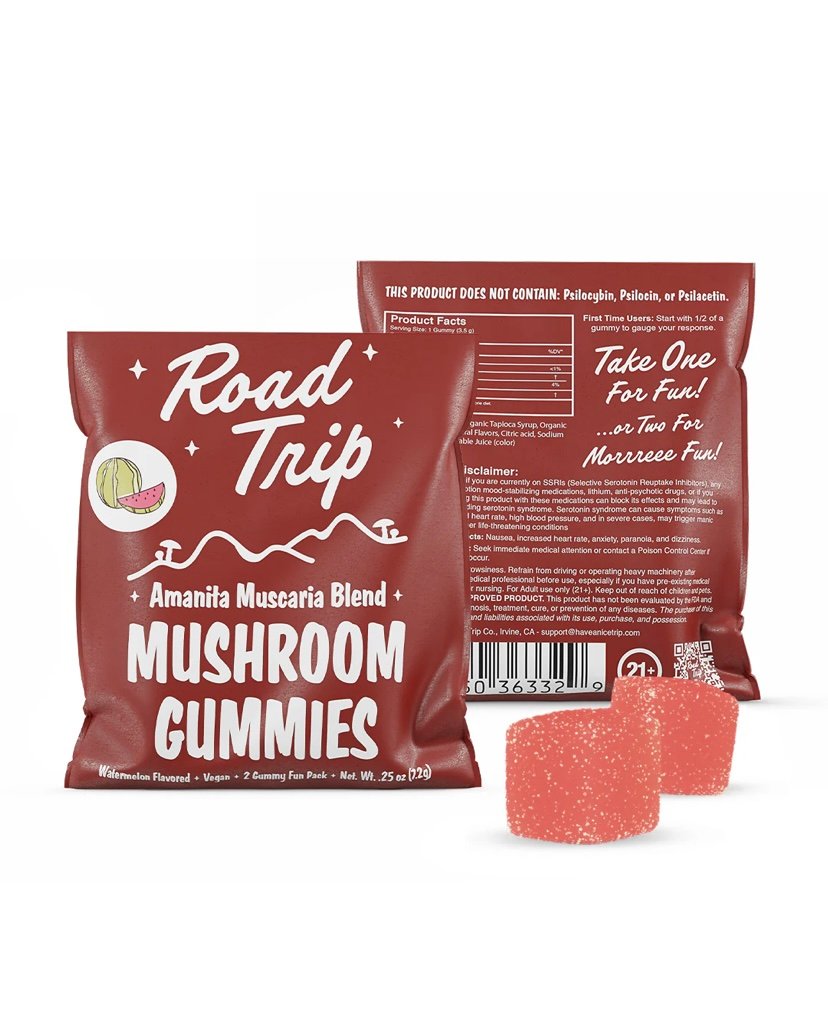 AMANITA MUSCARIA MUSHROOM GUMMIES - WATERMELON - Image 2