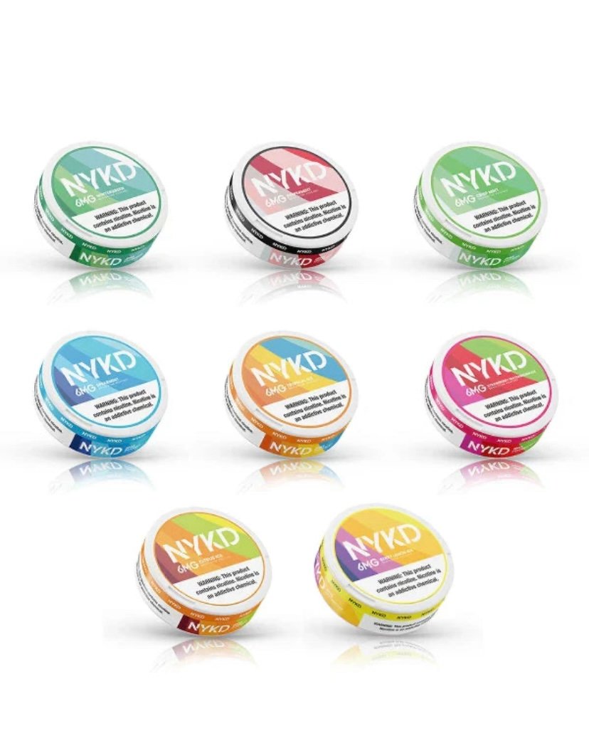 NYKD NICOTINE POUCHES 20CT CAN (5 PACK)
