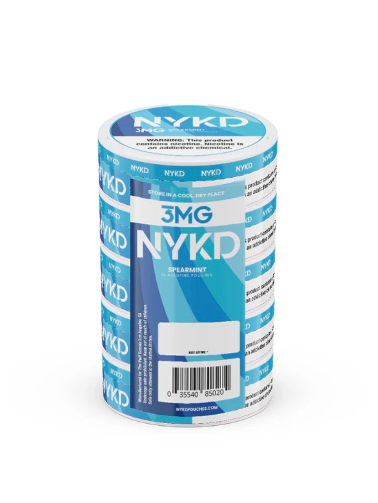 NYKD NICOTINE POUCHES 20CT CAN (5 PACK) - Image 5