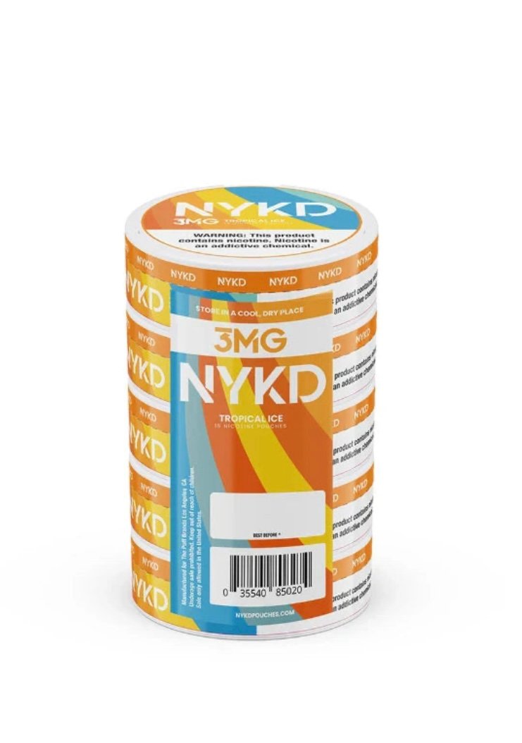 NYKD NICOTINE POUCHES 20CT CAN (5 PACK) - Image 7