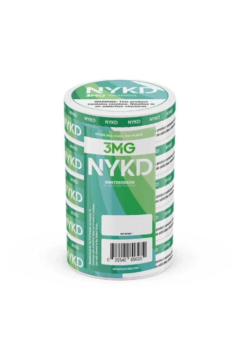 NYKD NICOTINE POUCHES 20CT CAN (5 PACK) - Image 8