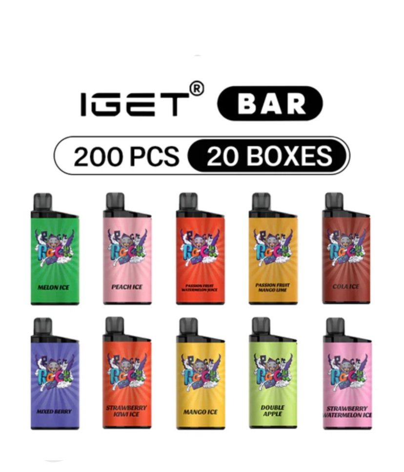IGET BAR 3500 PUFFS(200PCS)