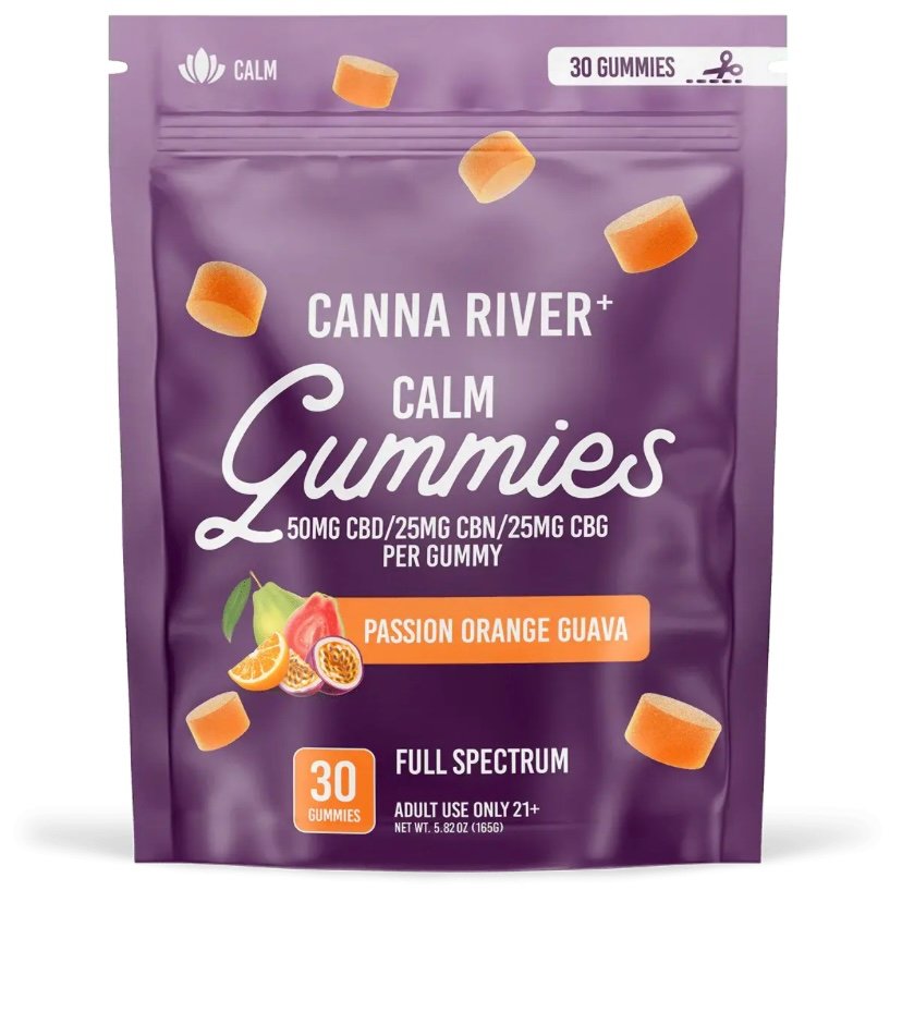 FULL SPECTRUM CBD GUMMIES FOR CALM – CANNA RIVER - Image 2