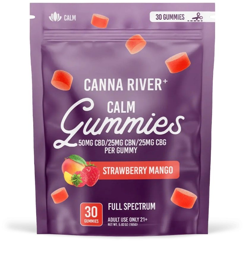 FULL SPECTRUM CBD GUMMIES FOR CALM – CANNA RIVER - Image 4