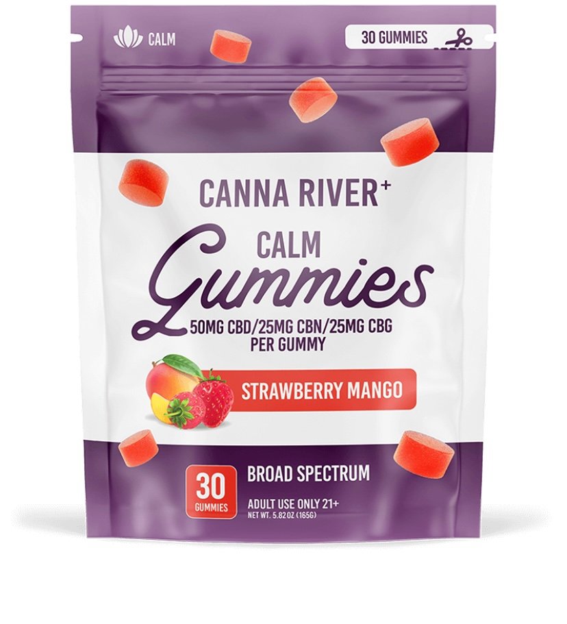 BROAD SPECTRUM CBD GUMMIES FOR CALM – CANNA RIVER - Image 2