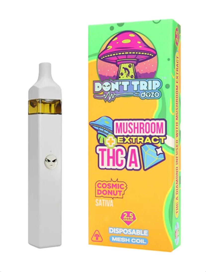 Cosmic Donut Dozo Mushroom Extract + THC-A Disposable 2.5G