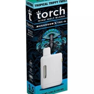 Tropical Trippy Twist Torch Mind Melt Mushroom x THC-A Blend Vape 3.5G