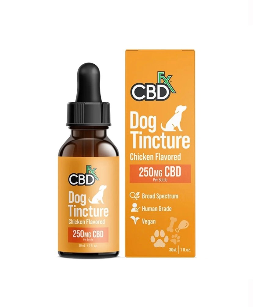 CBDfx Dog Tincture Chicken Flavored