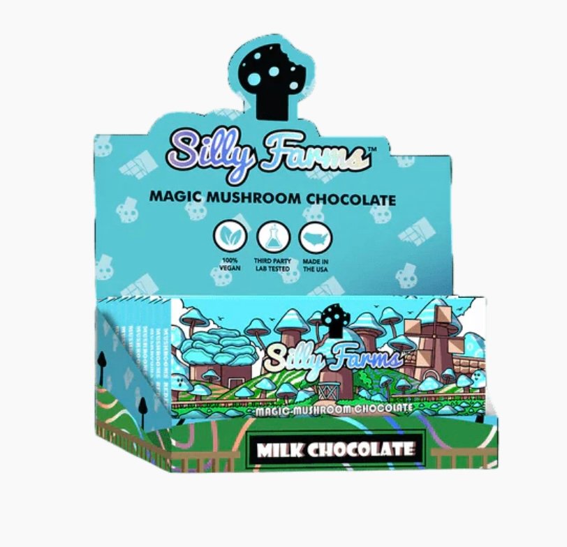 Silly Farms Magic Mushroomm Chocolate Bar 7GM - Image 8