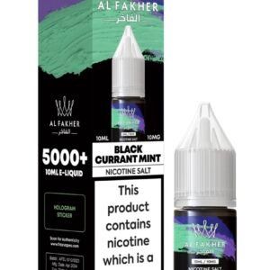 E-LIQUIDS 10MG 10ML BLACKCURRANT MINT