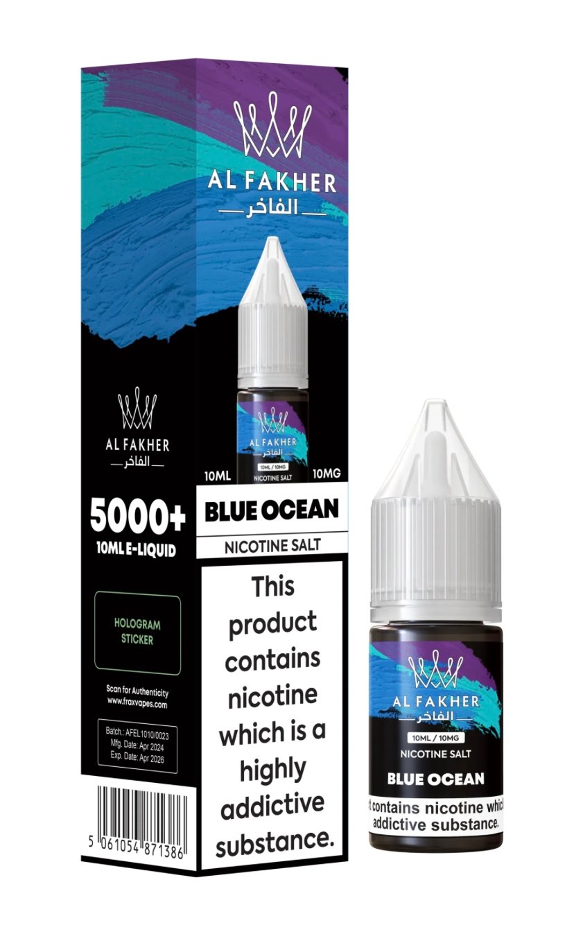 E-LIQUIDS 10MG 10ML BLUE OCEAN
