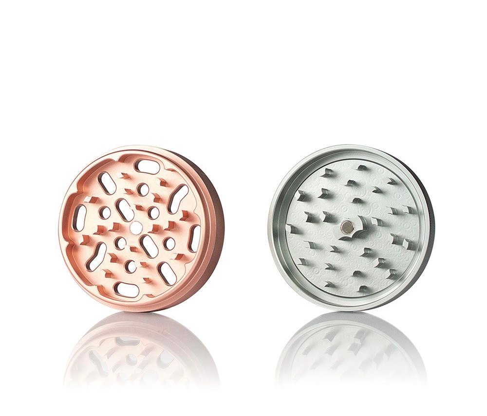4pc Solid Body Grinder *Rose Gold* 2.5 inch - Image 2